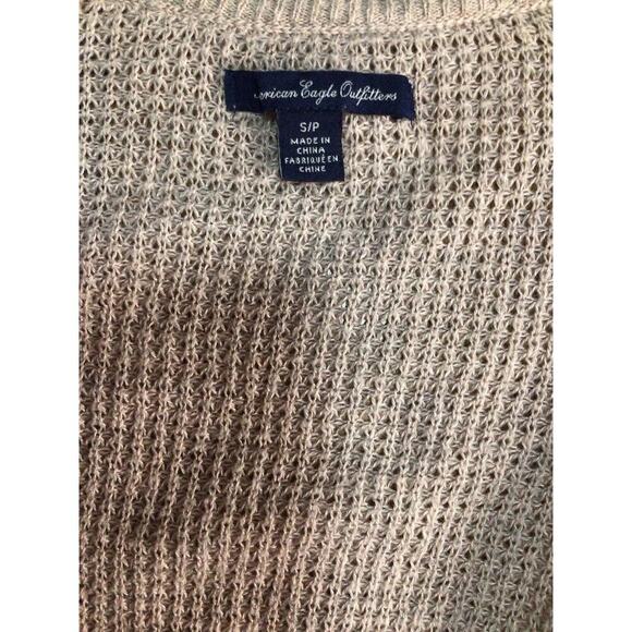 American Eagle Outfitters Cardigan Sweater Womens Small Knit Open Front - Picture 6 of 9